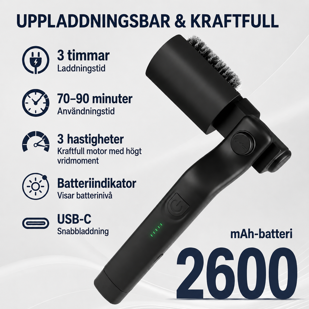 Embera™ Elektrisk Grillborste Pro
 - Ge grillen nytt liv.
